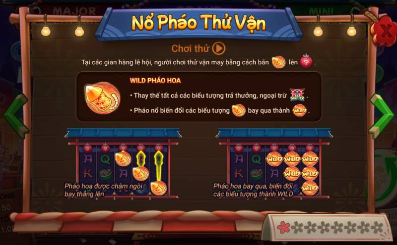 Các tính năng đặc biệt trong Lễ hội pháo hoa Kclub