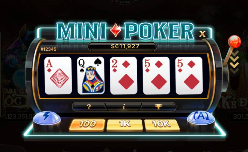 Cách chơi mini poker kclub