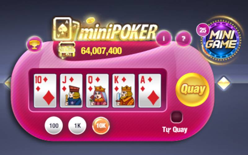 Kinh nghiệm để chơi Mini Poker hiệu quả hơn