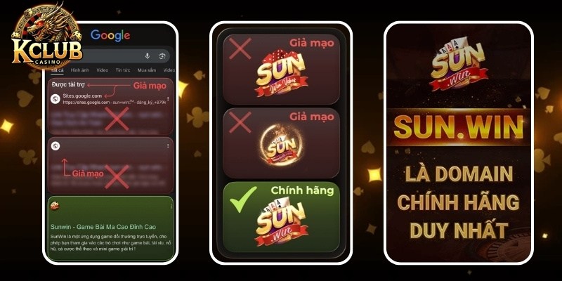 Tổng quan cổng game Sunwin bị giả mạo 